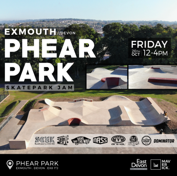 Action packed official opening of new East Devon skate park The